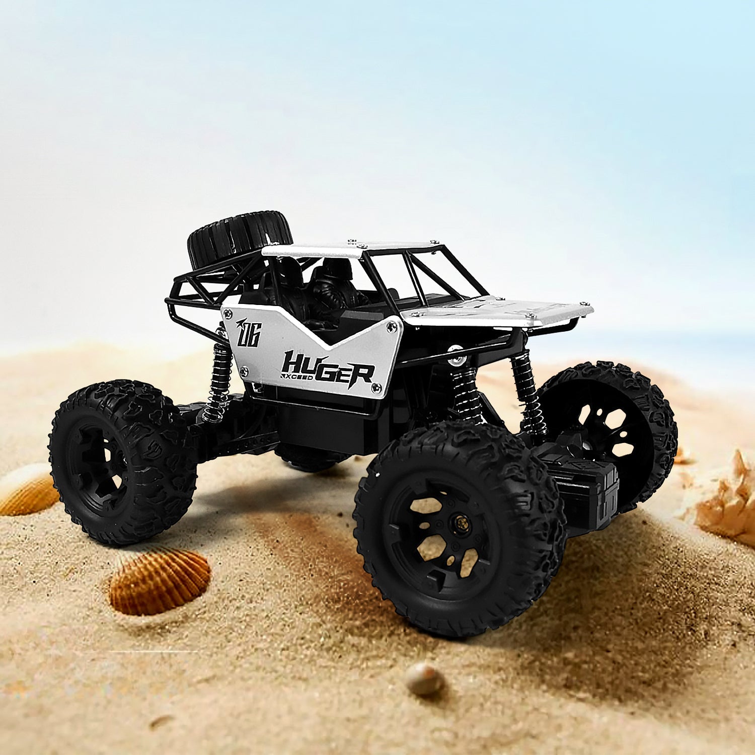 17816 1:18 Scale Rock Crawler Monster RC Truck All Terrain Stunt Racing Car Rechargeable Indoor Outdoor Toy Car 17816 1:18 Scale Rock Crawler Monster RC Truck All Terrain Stunt Racing Car Rechargeable Indoor Outdoor Toy Car